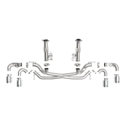 AFe MACH Force-Xp 304 Stainless Steel Cat-Back Exhaust Polished 2020 Chevrolet Corvette C8