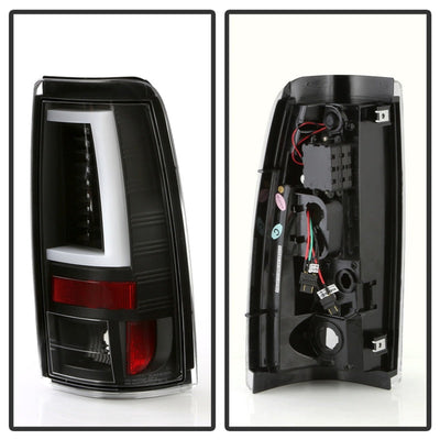 Spyder 03-06 Chevy Silverado - (Does Not Fit Stepside) LED Tail Lights - All Black ALT-YD-CS03V2-LED 5085849