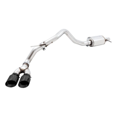 AWE Tuning 2019+ Ford Ranger 0FG Performance Exhaust System w/Diamond Black Tips & Rock Guard