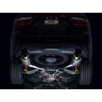 AWE Tuning 18-23 Dodge Durango SRT & Hellcat Touring Edition Exhaust - Diamond Black Tips