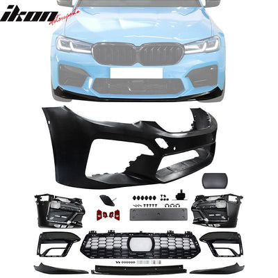 2017-2020 BMW G30 G31 5 Series CS Style Front + Rear Bumper Cover