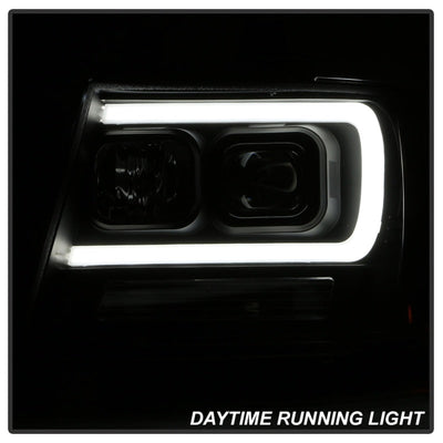 Spyder 07-14 Chevy Suburban/1500/2500/Tahoe V2 Projector Headlights All Blk PRO-YD-CSUB07V2-DRL-BKV2 5085986