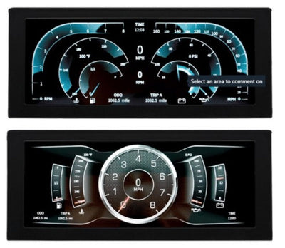 AutoMeter 82-87 Monte Carlo/El Camino/Malibu InVision Digital Instrument Display Color LCD 7005