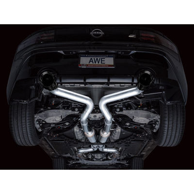 AWE 2023 Nissan Z RZ34 RWD Track Edition Catback Exhaust System w/ Diamond Black Tips