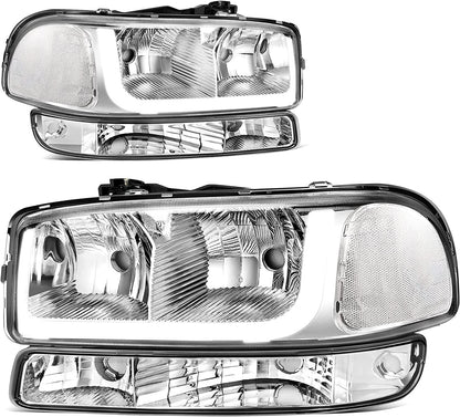 AmeriLite 2013-2015 Altima 4Dr Sedan Replacement Headlights Pair Halogen Type - Driver and Passenger Side
