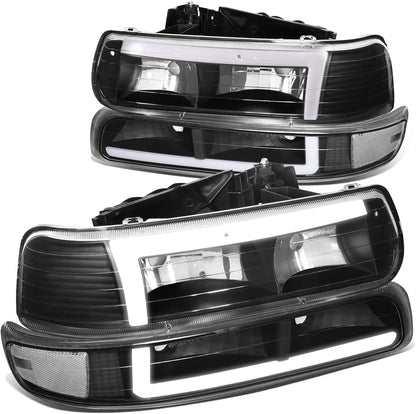 Adn Motoring Hlohcs994psmab Driver And Passenger Side Headlight Assembly