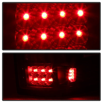 SPYDER Xtune Ford F150 Styleside 04-08 (Not Fit Heritage & SVT) LED Tail Lights Black ALT-ON-FF15004-LED-BK 5012890