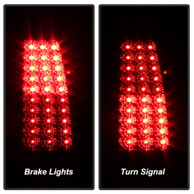 SPYDER Xtune Chevy Silverado 1500/2500/3500 99-02 LED Tail Lights Red Smoke ALT-ON-CS99-LED-RS 5011763