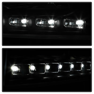 SPYDER Xtune Dodge Charger 06-10 1Pc LED Crystal Headlights Black HD-ON-DCH05-1PC-LED-BK 5017635