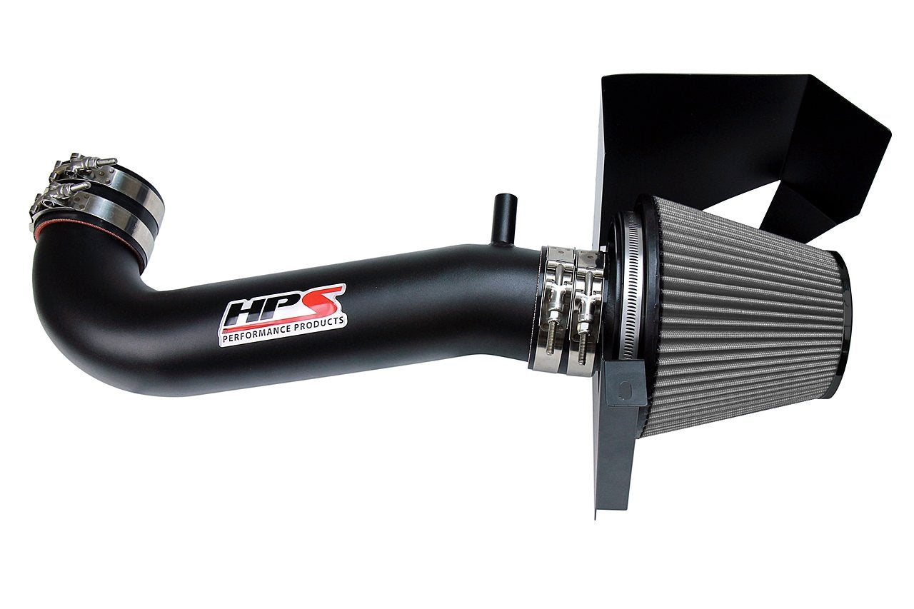 HPS Shortram Air Intake Kit 2011-2017 Dodge Charger 5.7L V8 except Shaker Hood, Includes Heat Shield, 827-600