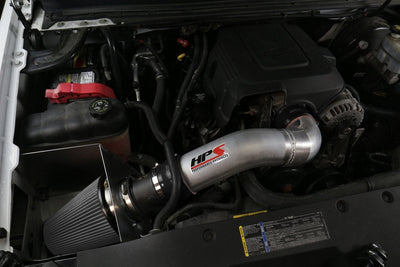 HPS Shortram Air Intake Kit 2007-2008 Chevy Tahoe 4.8L 5.3L V8, Includes Heat Shield, 827-622