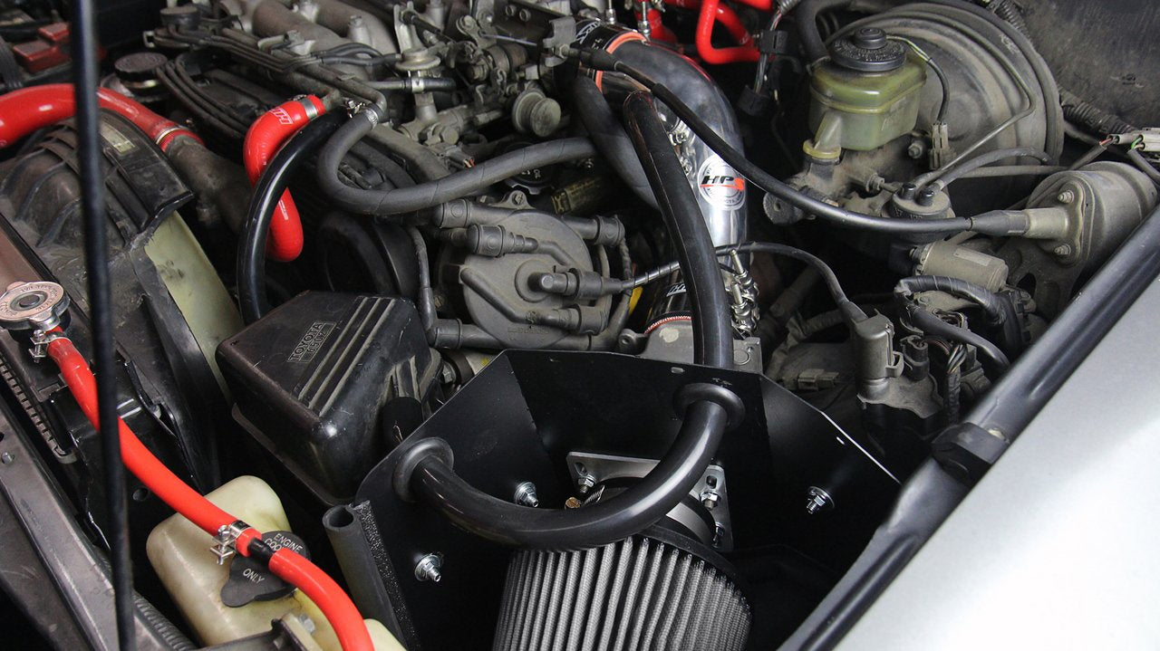 HPS Shortram Air Intake Kit 1989-1995 Toyota Pickup 3.0L V6, Includes Heat Shield, 827-636