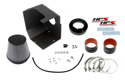 HPS Cold Air Intake Kit with Heat Shield GMC 2017-2019 sierra 2500 HD 6.6L V8 Duramax Diesel Turbo L5P