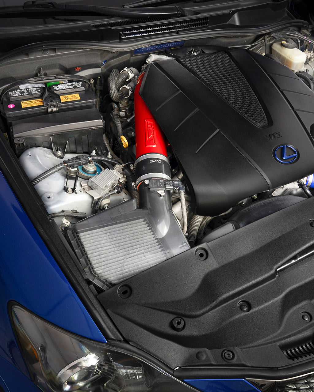 HPS Air Intake System 2010-2015 Lexus IS250C 2.5L V6, 827-710