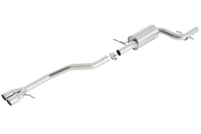 Borla 12 Volkswagen Jetta GLI Sedan 2.0L 4cyl SS Catback Exhaust 140472