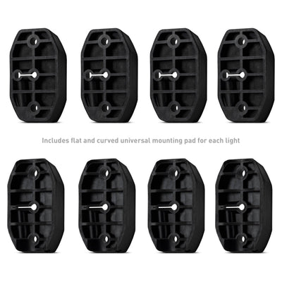 Borne Off-Road Rock Light (Kit of 4) Long Harness BNLT-RL-4T
