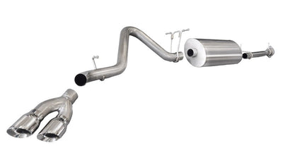 Corsa 11-12 Chevrolet Silverado Ext. Cab/Std. Bed 2500 6.0L V8 Polished Sport Cat-Back Exhaust 14792