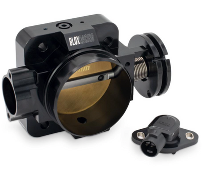 BLOX Racing Honda B/D/H/F Series Engines 72mm Black Billet Throttle Body V2 BXIM-00203-BK-V2