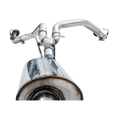 AWE Tuning 19-21 RAM 1500 5.7L (w/Cutouts) 0FG Dual Rear Exit Cat-Back Exhaust - Diamond Black Tips