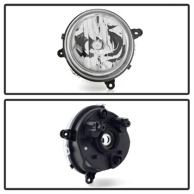 SPYDER xTune 07-17 Jeep Patriot (w/o Auto Leveling Lights) OEM Style Headlights - Chrome (HD-JH-JPA07-OE-C) 9042751