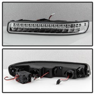 SPYDER xTune 99-06 GMC Sierra (Excl Denali) Full LED Bumper Lights - Chrome (CBL-GSI99-LED-C) 9029318
