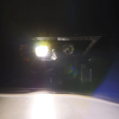 AlphaRex 14-24 Toyota 4Runner MK II LUXX-Series LED Projector Headlights Chrome