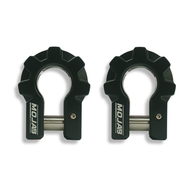 3/4'' Extreme duty Aluminum D-Shackle set (9T)-Ceramic coated (LIFETIME WARRANTY*)-Raw Shackles are scheduled for delivery during the week commencing July 6th