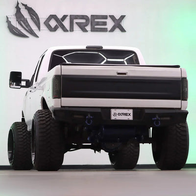 AlphaRex 87-96 Ford F-Series/Bronco LUXX-Series LED Tail Lights Black