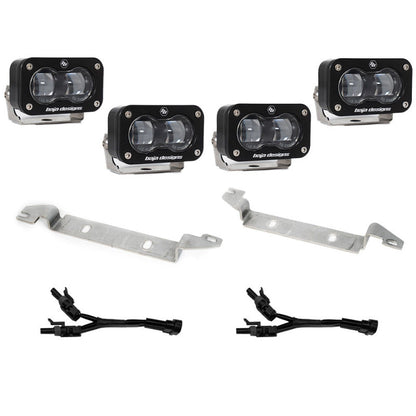 Baja Designs Toyota Tundra S2 SAE OEM Fog Light Replacement Kit - Clear