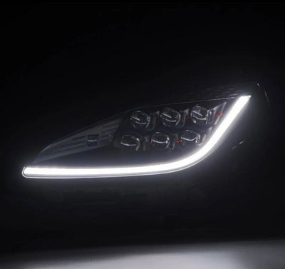 AlphaRex 21-23 Toyota GR86 / Subaru BRZ NOVA Series LED Projector Headlights - Black 880876 *Discontinued