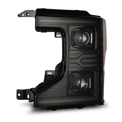 AlphaRex 20-22 Ford Super Duty LUXX-Series LED Projector Headlights Chrome