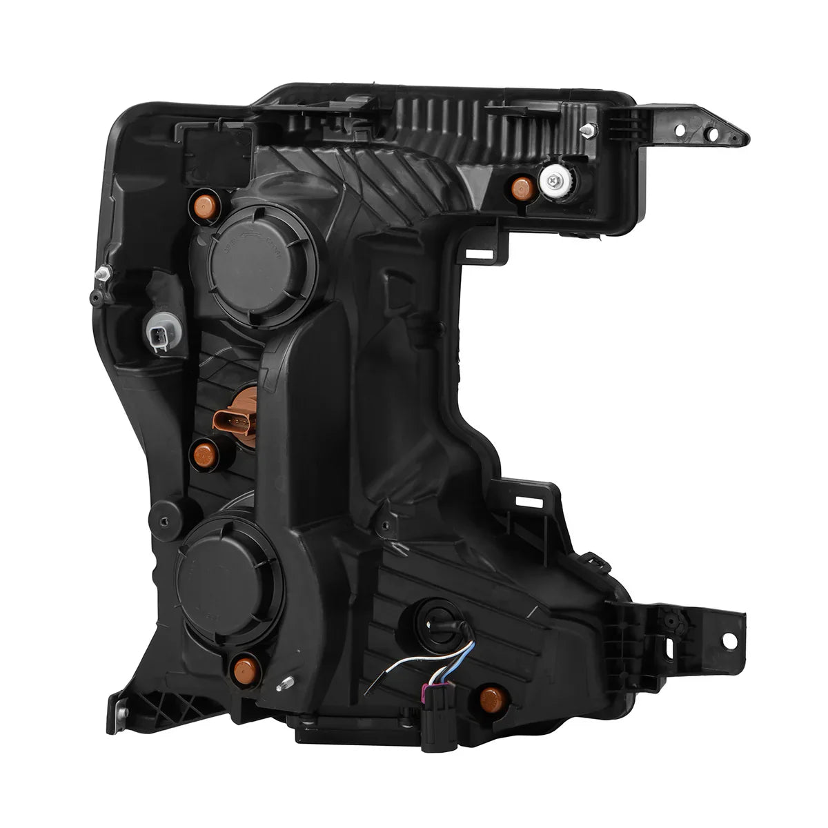 AlphaRex 20-22 Ford Super Duty LUXX-Series LED Projector Headlights Alpha Black