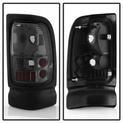 SPYDER Xtune Dodge Ram 1500/2500/3500 94-01 Euro Style Tail Lights Smoke ALT-ON-DRAM94-SM 5012814