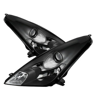 SPYDER Xtune Toyota Celica 00-05 Crystal Headlights Halogen Model Only Black HD-JH-TCE00-BK 9024054