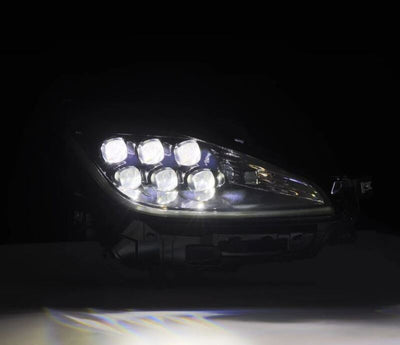 AlphaRex 21-23 Toyota GR86 / Subaru BRZ NOVA-Series LED Projector Headlights - Alpha Black 880875 *Discontinued