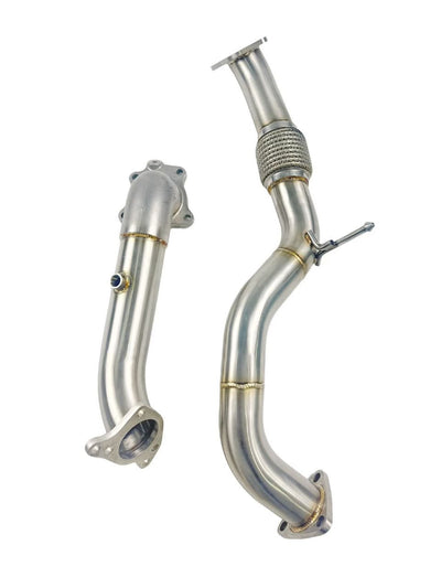 SPDZ1 2.5″ Catless Downpipe+Front Pipe For Honda Civic 1.5t Turbo EX LX SI 2016-2022 ***PREORDER ITEM, NEXT DELIVERY MID SEPTEMBER 2026***