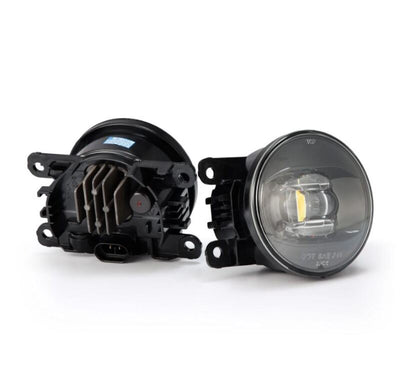 AlphaRex Universal Acura/Ford/Honda/Subaru/Nissan DoubleTap Dual Color LED Proj Fog Lights - Wt/Ambr 210002 *Discontinued