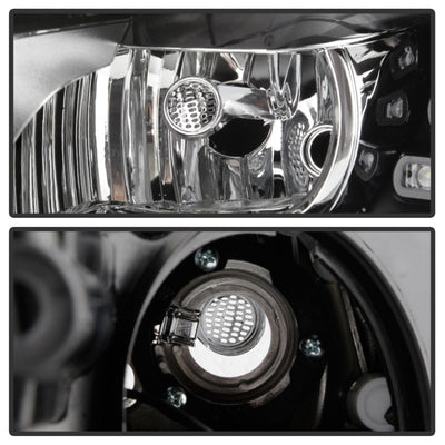 SPYDER VW Tiguan 12-17 LED/DRL Projector Headlights Chrome PRO-JH-VWT12-LED-C 9948527
