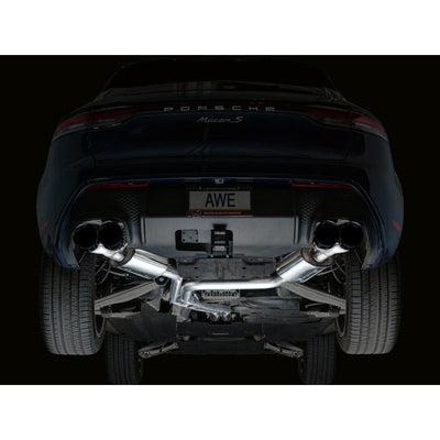AWE Tuning 19-21 Porsche Macan 3.0T/2.9TT Touring Edition Catback Exhaust w/ Diamond Black Tips