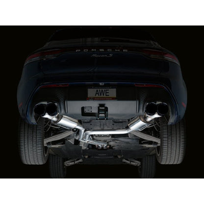 AWE Tuning 19-21 Porsche Macan 3.0T/2.9TT Touring Edition Catback Exhaust w/ Diamond Black Tips