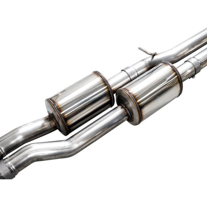 AWE 25+ RAM 1500 3.0TT 0FG Catback Touring Exhaust - Chrome Silver Tips