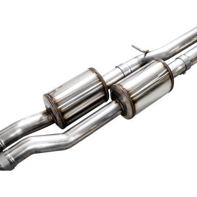 AWE 25+ RAM 1500 3.0TT 0FG Catback Touring Exhaust - Diamond Black Tips