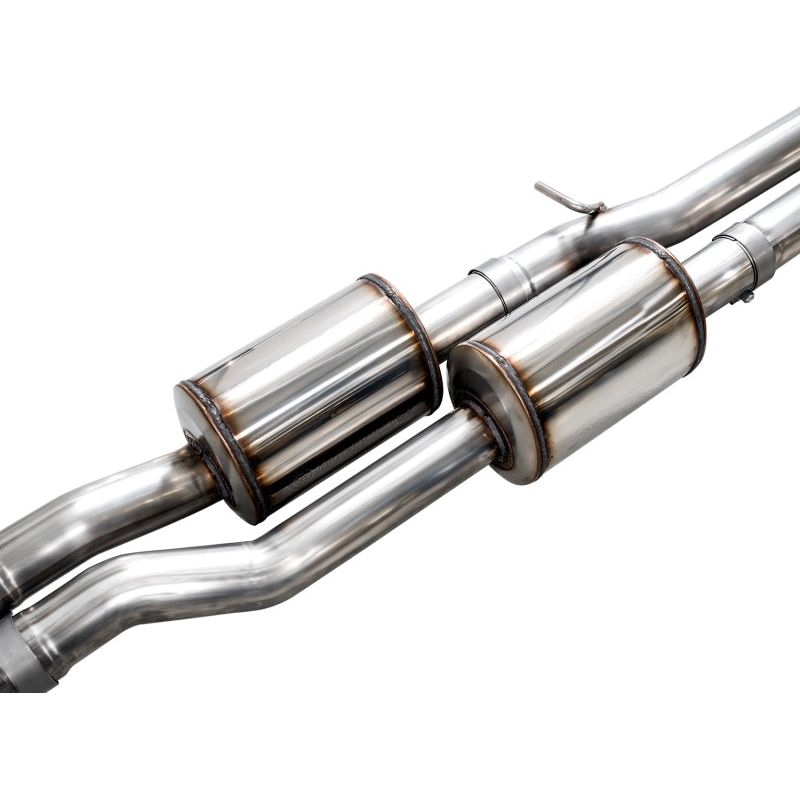 AWE 25+ RAM 1500 3.0TT 0FG Catback Touring Exhaust - Diamond Black Tips