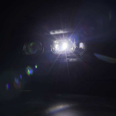 AlphaRex 19-24 Ram 2500/3500/4500/5500 LUXX-Series LED Projector Headlights Black