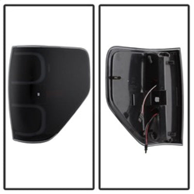 SPYDER xTune Ford F150 09-14 LED Tail Lights - Black ALT-ON-FF15009-LBLED-BSM 9038495