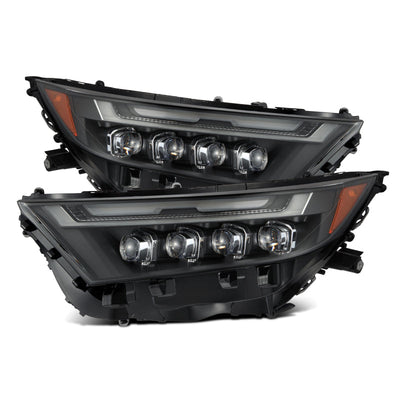 AlphaRex 19-23 Toyota RAV4 NOVA LED Projector Headlights Black 880858 *Discontinued