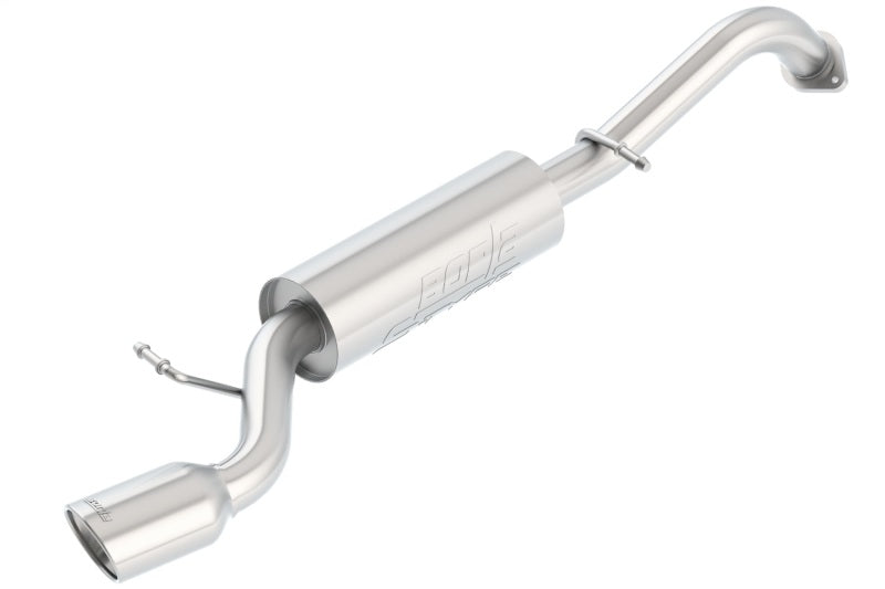 Borla 14-17 Toyota Corolla S 1.8L AT/MT FWD 4Dr S-Type Single Oval Rolled Angle-Cut Rear Sec Exhaust 11897