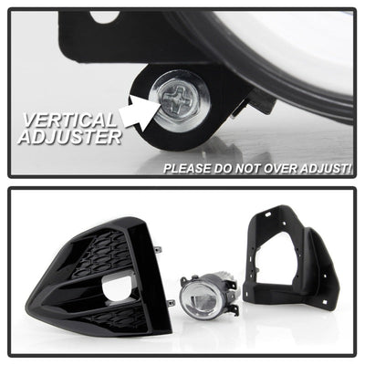 Spyder Nissan Maxima 09-21 OEM Full LED Fog Lights w/Switch Clear FL-NM2019-LED-C 5087096