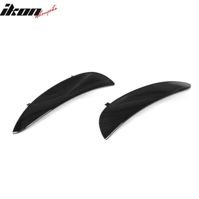 2017-2021 Benz W213 E Class Sedan AMG Style #040 Black Front Vent Flap
