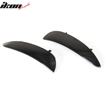 2017-2021 Benz W213 E Class Sedan AMG Style #040 Black Front Vent Flap